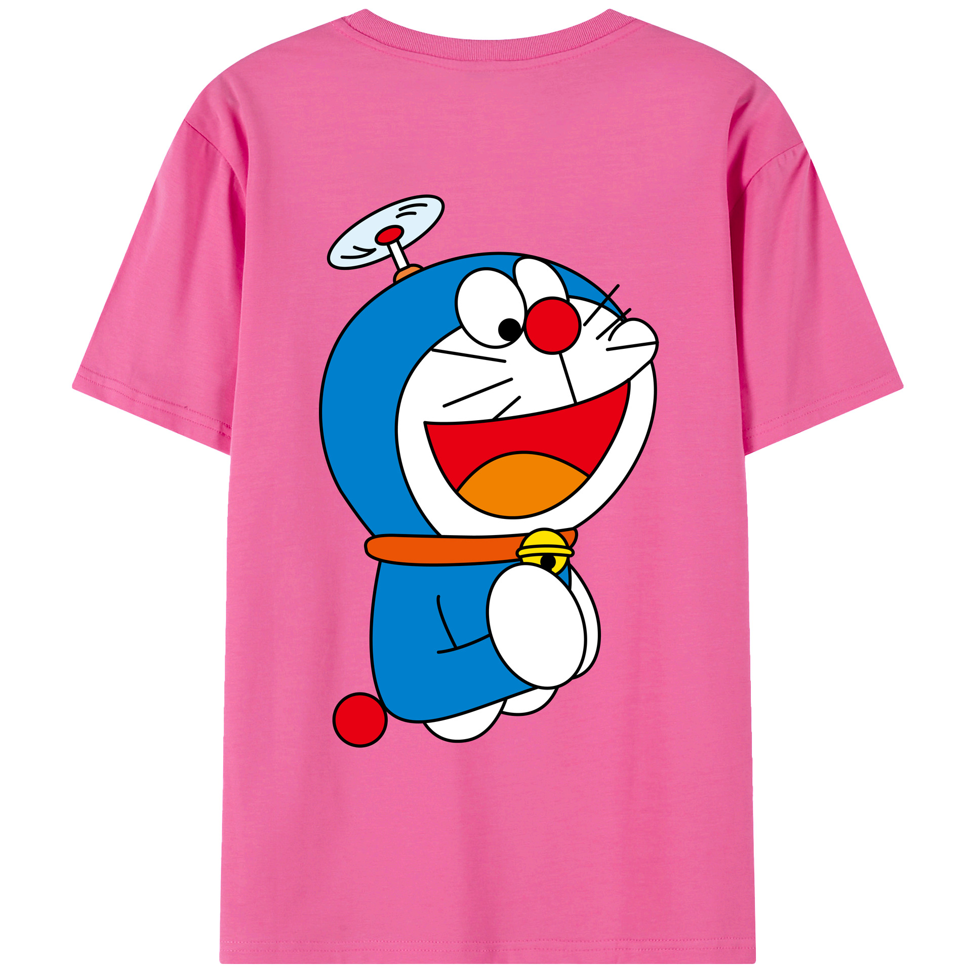 （画像用） ドラえもん Doraemon レディース半袖Tシャツ(バックプリント)